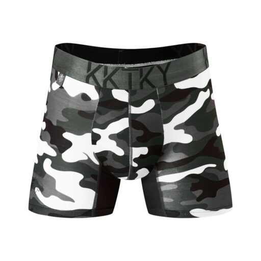 Pánské boxerky KKTKY Trunks Jidášův stín Maskáčové šedé
