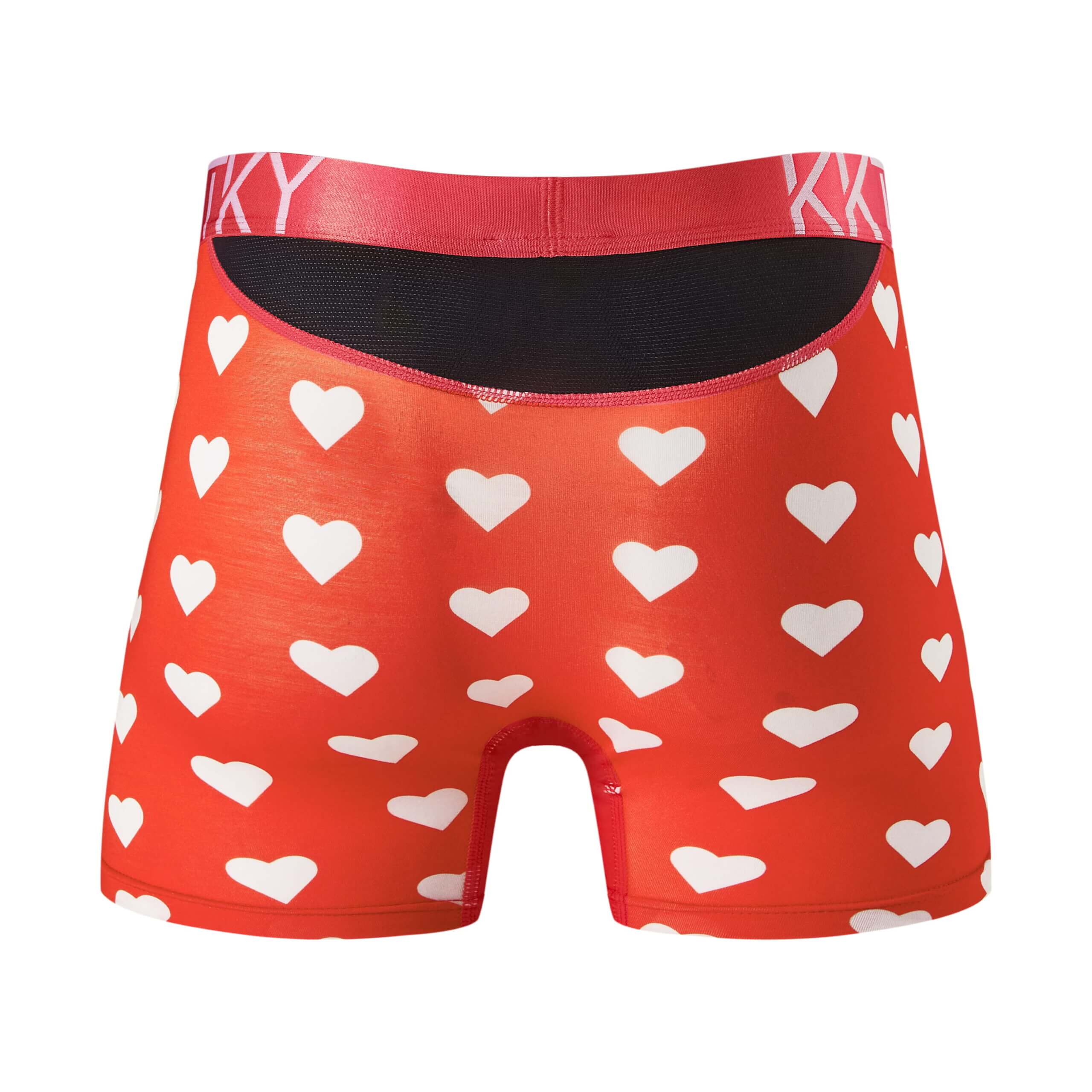 Pánské boxerky KKTKY Trunks Rajská láska Srdíčkové 4 Pánské boxerky KKTKY Trunks Rajská láska Srdíčkové - Obrázek 4