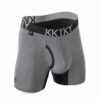 Pánské boxerky KKTKY Briefs Kainův hřích Sivo Černé 4 Pánské boxerky KKTKY Briefs Kainův hřích Sivo Černé - Obrázek 2