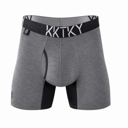 Pánské boxerky KKTKY Briefs Kainův hřích Sivo Černé