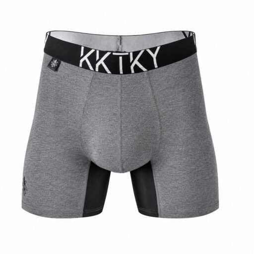 Pánské boxerky KKTKY Trunks Kainův hřích Sivo Černé