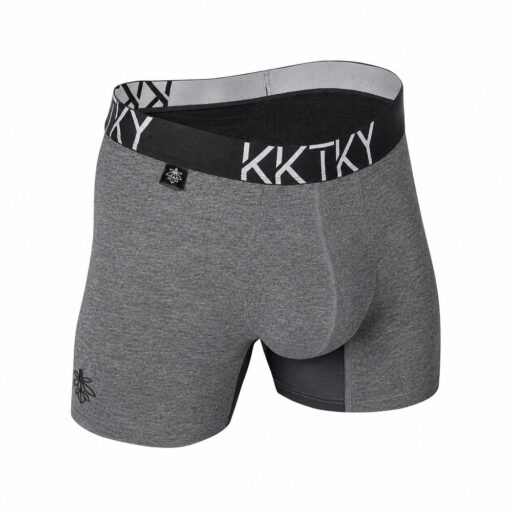 Alternative view of Pánské boxerky KKTKY Trunks Kainův hřích Sivo Černé