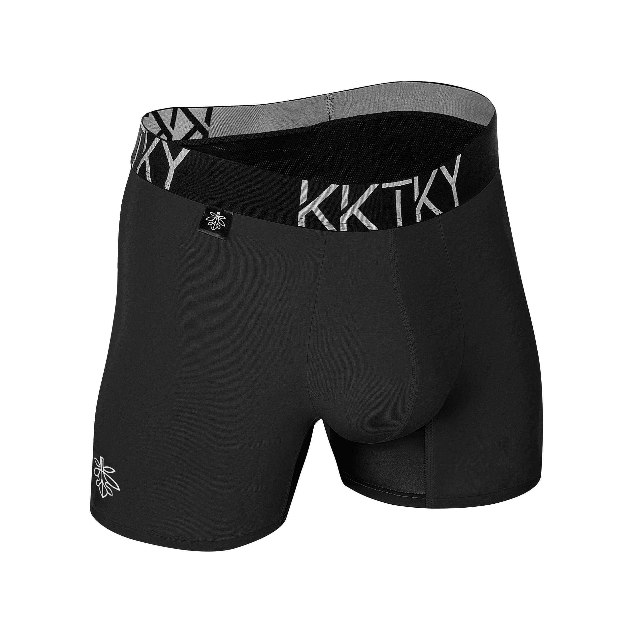 Pánské boxerky KKTKY Trunks Půlnoc v Edenu Černé 2 Pánské boxerky KKTKY Trunks Půlnoc v Edenu Černé - Obrázek 2
