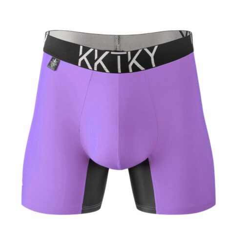 Pánské boxerky KKTKY Trunks Šalamounovo roucho Fialové