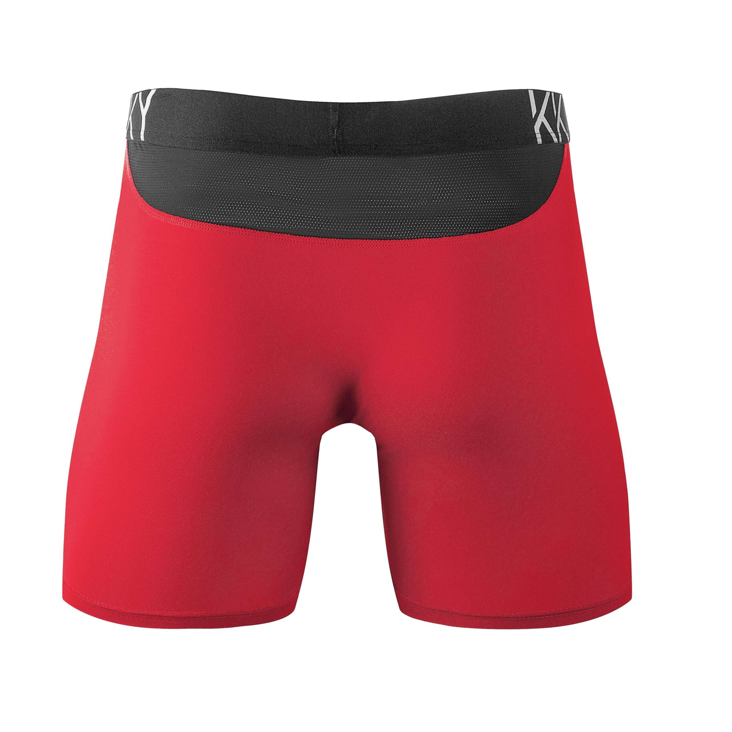 Pánské boxerky KKTKY Trunks Zakázáno Ovoce Červené 4 Pánské boxerky KKTKY Trunks Zakázáno Ovoce Červené - Obrázek 4