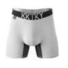 Pánské boxerky KKTKY Trunks Adamovo Žebro Bílé 8 KKTKY White 1 Short Version min scaled 1