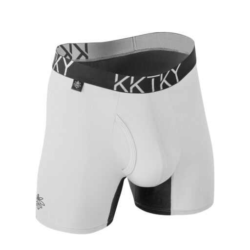 Alternative view of Pánské boxerky KKTKY Briefs Adamovo Žebro Bílé
