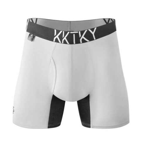 Pánské boxerky KKTKY Briefs Adamovo Žebro Bílé