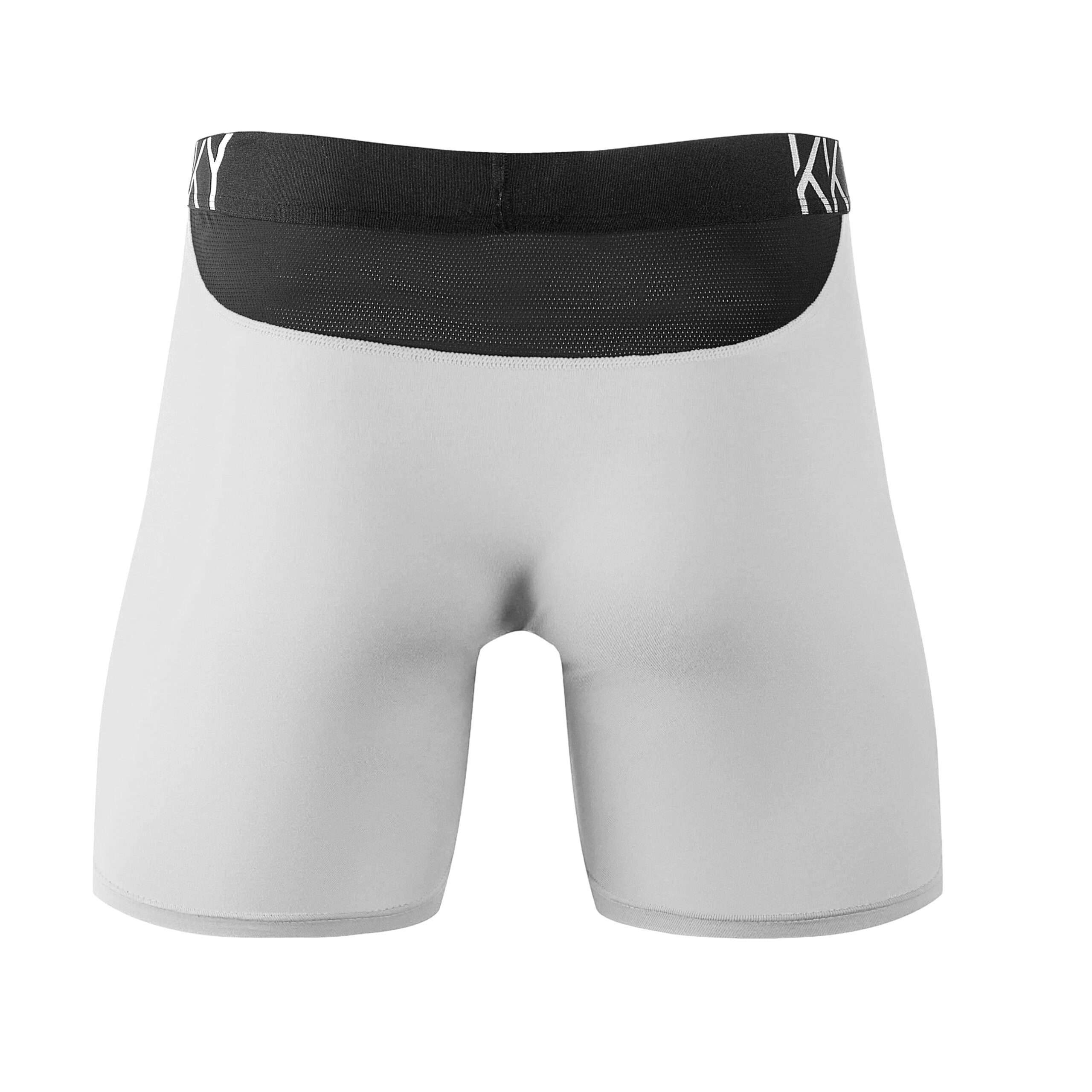 Pánské boxerky KKTKY Briefs Adamovo Žebro Bílé 4 Pánské boxerky KKTKY Briefs Adamovo Žebro Bílé - Obrázek 4
