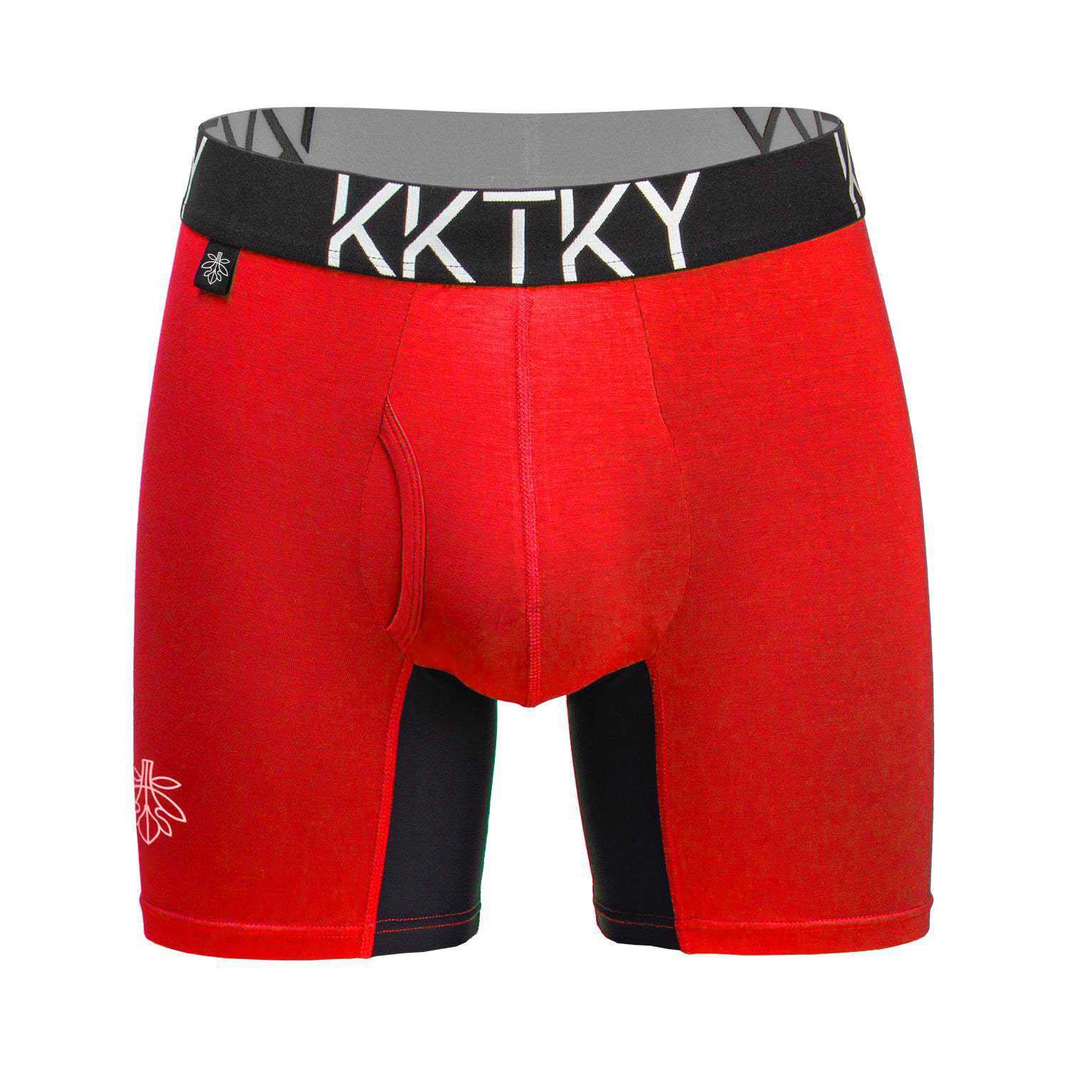 Pánské boxerky KKTKY Briefs Zakázané Ovoce Červené 5 Pánské boxerky KKTKY Briefs Zakázané Ovoce Červené - Obrázek 5
