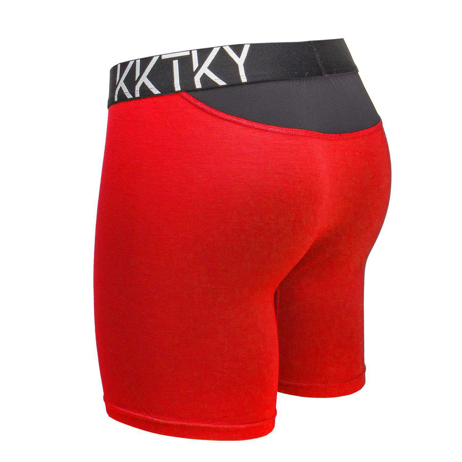 Pánské boxerky KKTKY Briefs Zakázané Ovoce Červené 7 Pánské boxerky KKTKY Briefs Zakázané Ovoce Červené - Obrázek 7