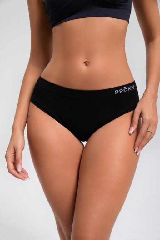 PPČKY SmoothLine Evin stín Černé Bikini Brief