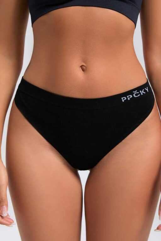 PPČKY SmoothLine Evin stín Černé Tanga