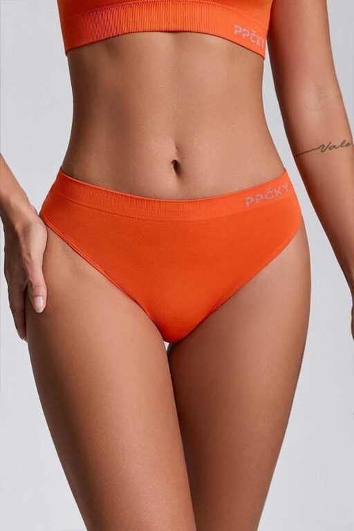 PPČKY SmoothLine Plamen Lilith Oranžová Tanga