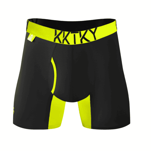 Pánské boxerky KKTKY Briefs Gabrielův paprsek Neonová žlutá