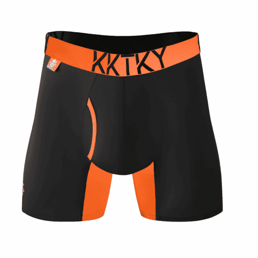 Pánské boxerky KKTKY Briefs Hořící keř Neonová oranžová