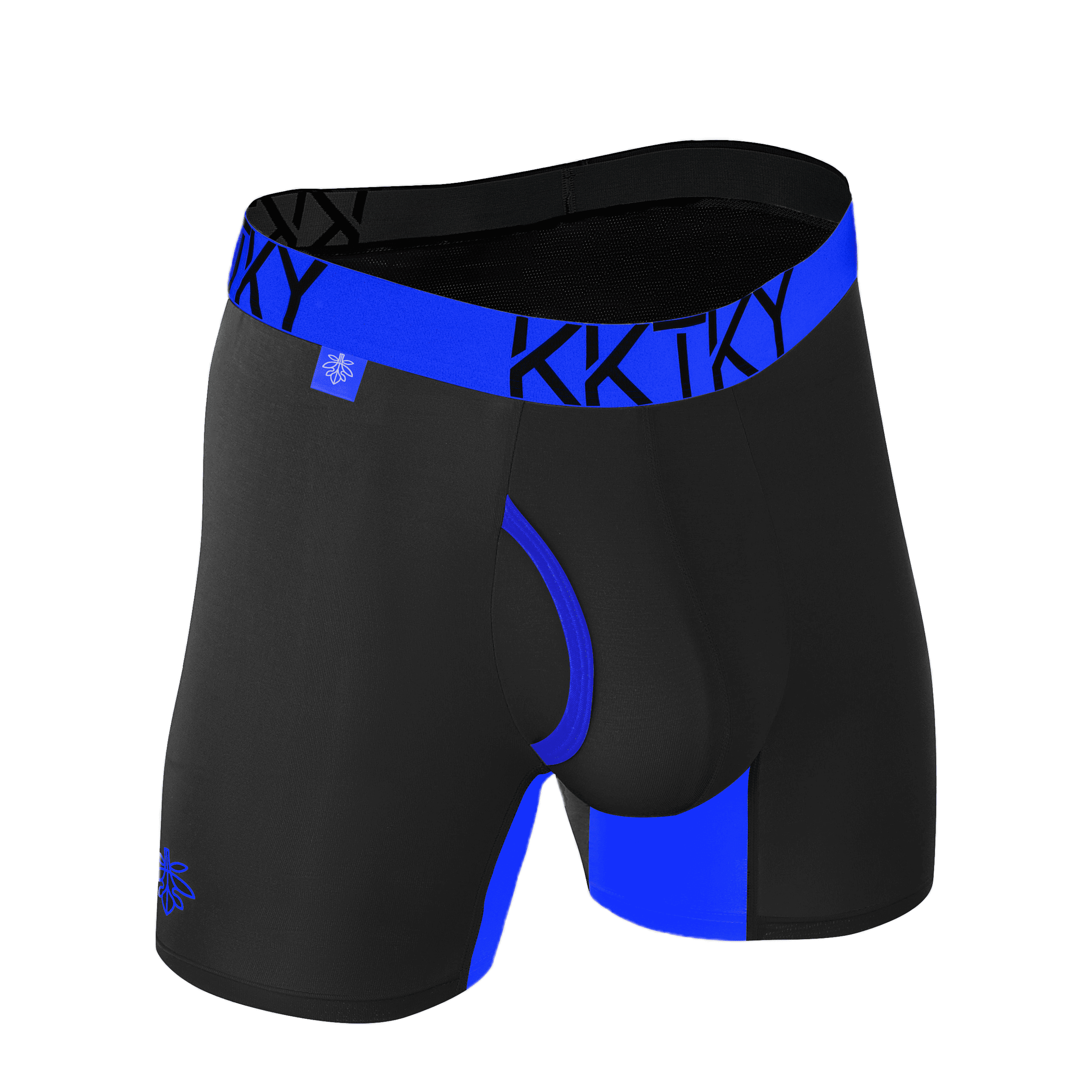 Pánské boxerky KKTKY Briefs Noemova vlna Neonová modrá 2 Pánské boxerky KKTKY Briefs Noemova vlna Neonová modrá - Obrázek 2