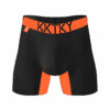 Pánské boxerky KKTKY Trunks Hořící keř Neonová oranžová 34 Panske boxerky KKTKY Trunks Horiaci ker Neonova oranzova Neon Orange 1 Short