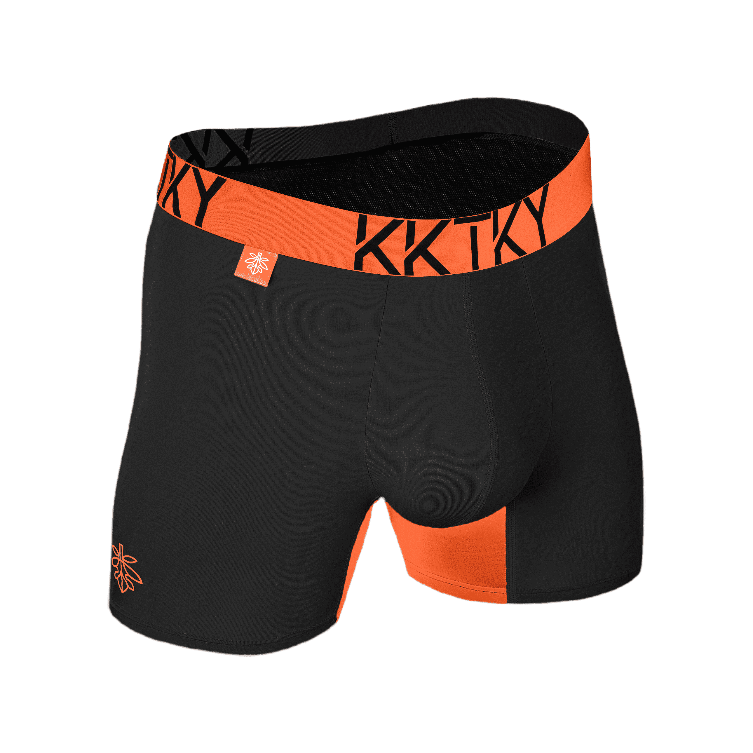 Pánské boxerky KKTKY Trunks Hořící keř Neonová oranžová 2 Pánské boxerky KKTKY Trunks Hořící keř Neonová oranžová - Obrázek 2