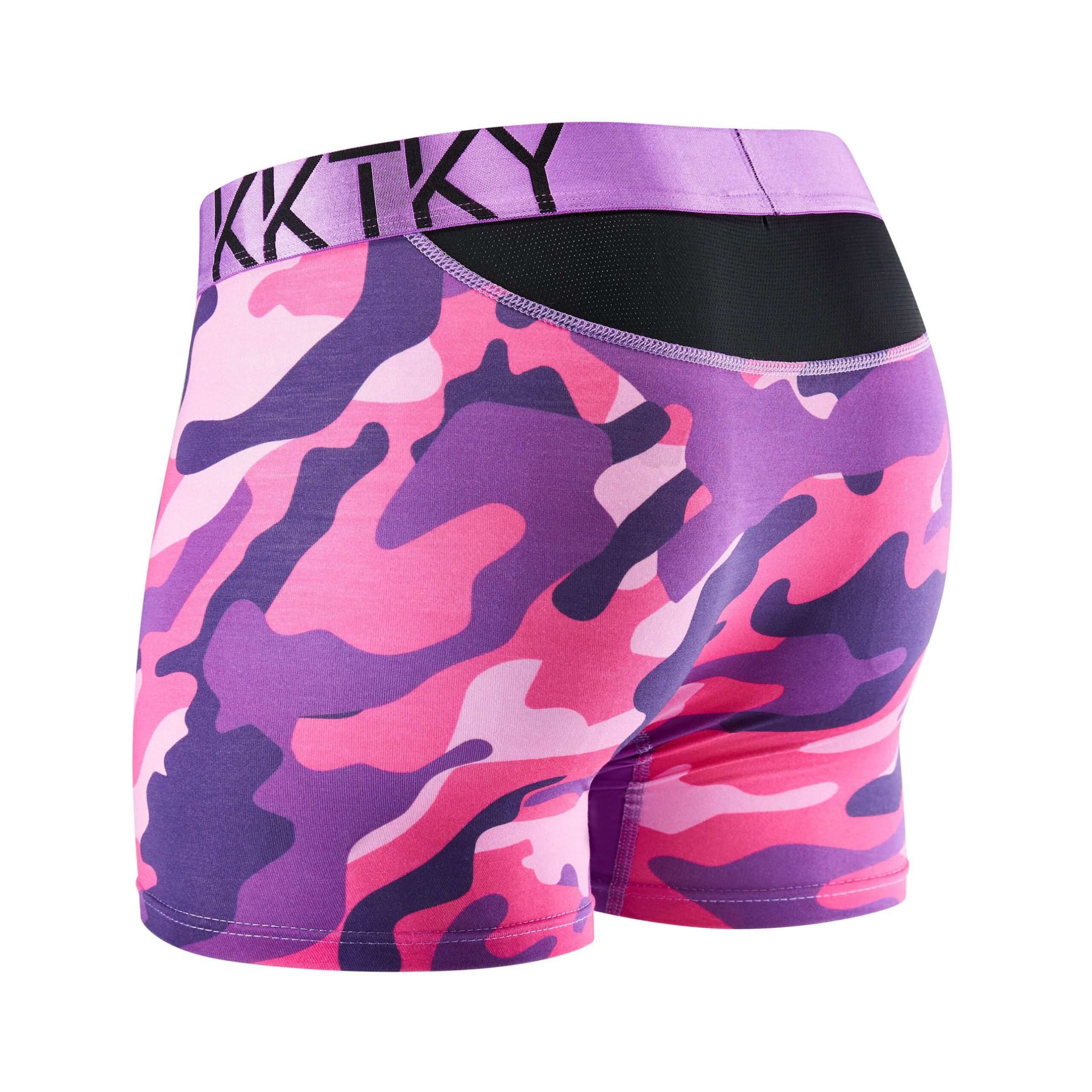 Pánské boxerky KKTKY Trunks Jidášův polibek Maskáčové fialovorůžové 3 Pánské boxerky KKTKY Trunks Jidášův polibek Maskáčové fialovorůžové - Obrázek 3